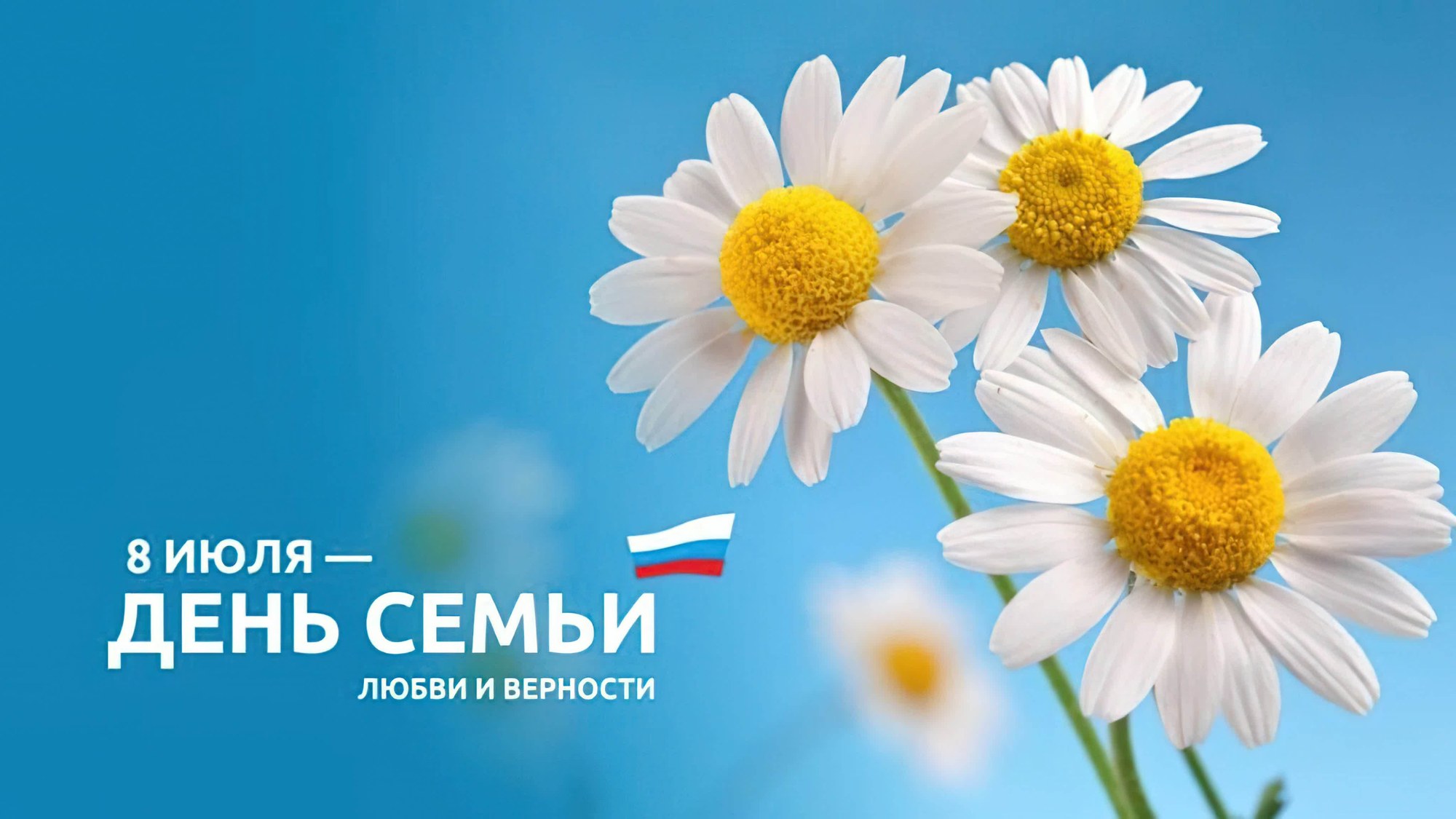 С ДНЕМ СЕМЬИ, ЛЮБВИ И ВЕРНОСТИ!